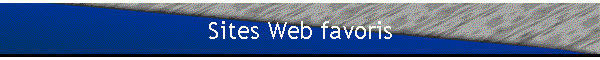 Sites Web favoris